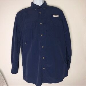 Magellan Outdoor Blue Fish‎ Gear Shirt Men's Small